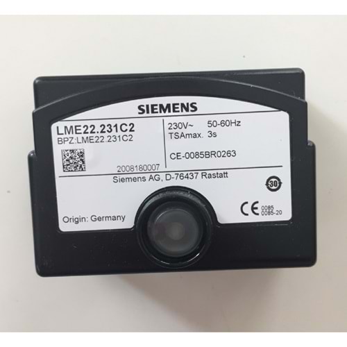 SIEMENS LME22.231C2 Brülör Otomatiği 230V 50-60Hz TSAmax.3s