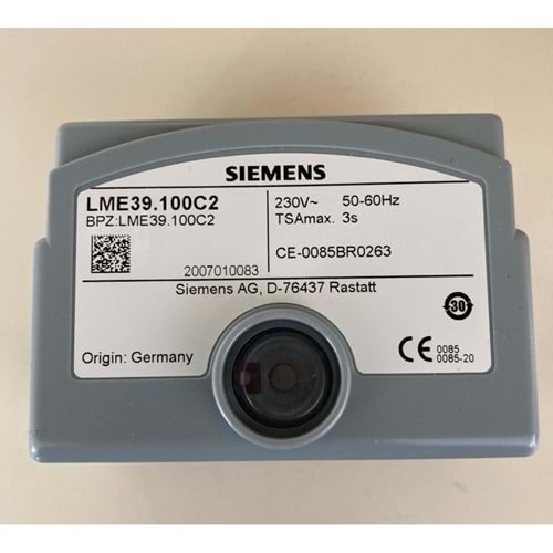 SIEMENS LME39.100C2 Brülör Otomatiği 230V 50-60Hz TSAmax.3s